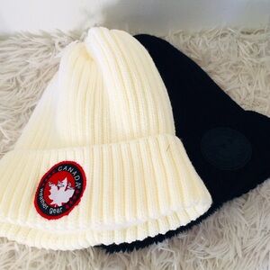 Canada Weather Gear Set Of 2 Ribbed Beanies